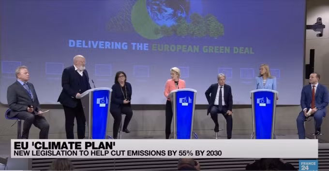 EU có thể cấm ô tô chạy xăng từ năm 2035. Ảnh: France24