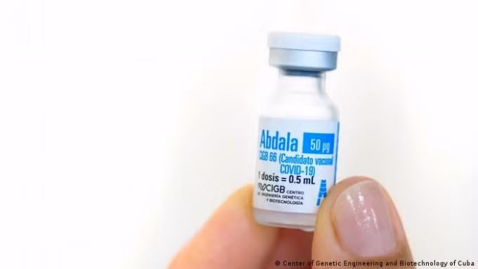 Vắc xin Abdala được cho là có hiệu quả cao sau ba liều. Ảnh: DW