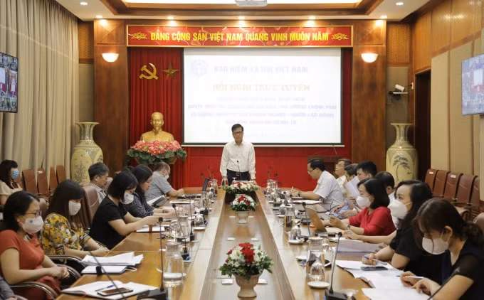Phó Tổng Giám đốc Trần Đình Liệu phát biểu chỉ đạo tại Hội nghị.