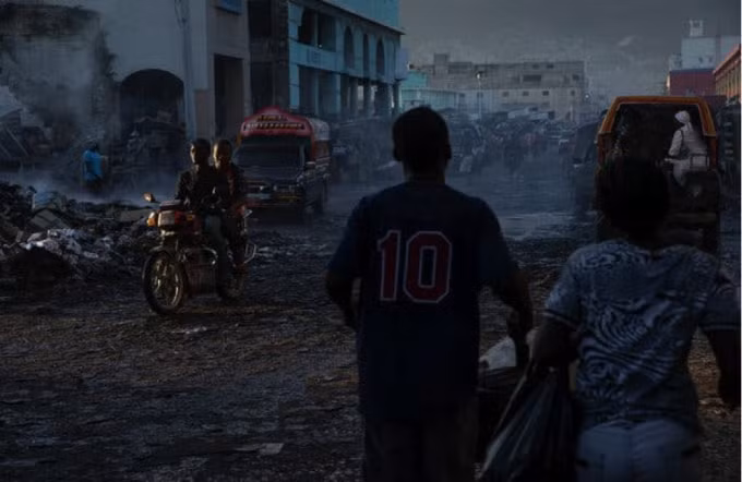 Một buổi sáng tại thủ đô Port-au-Prince, Haiti vào tháng 1/2020. Ảnh: New York Times.