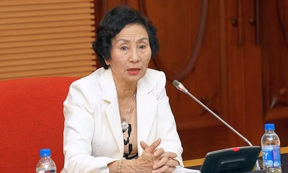 PGS.TS Bùi Thị An, đại biểu Quốc hội Khóa XIII, Chủ tịch Hội nữ trí thức Hà Nội.