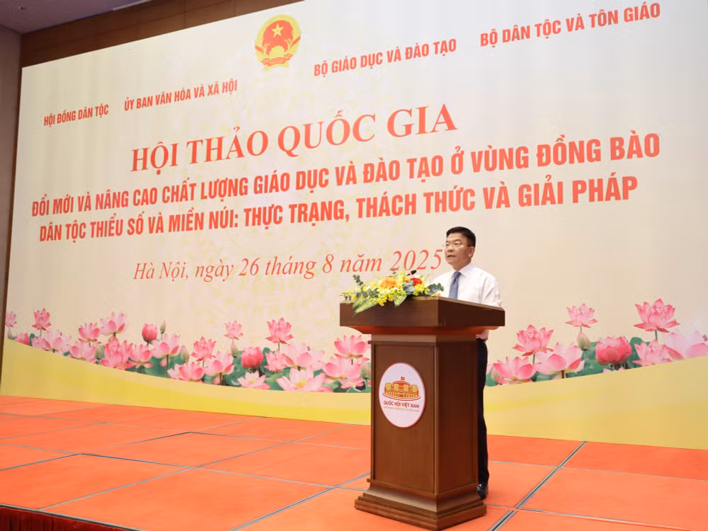Phó Thủ tướng Lê Thành Long: Chính sách giáo dục vùng đồng bào dân tộc thiểu số, miền núi tương đối toàn diện- Ảnh 7.