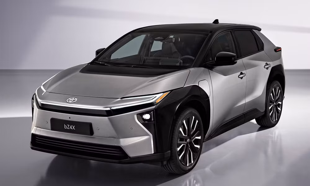 Thiết kế của Toyota bZ4X 2025 lấy cảm hứng từ loài cá mập đầu búa - Ảnh: Toyota