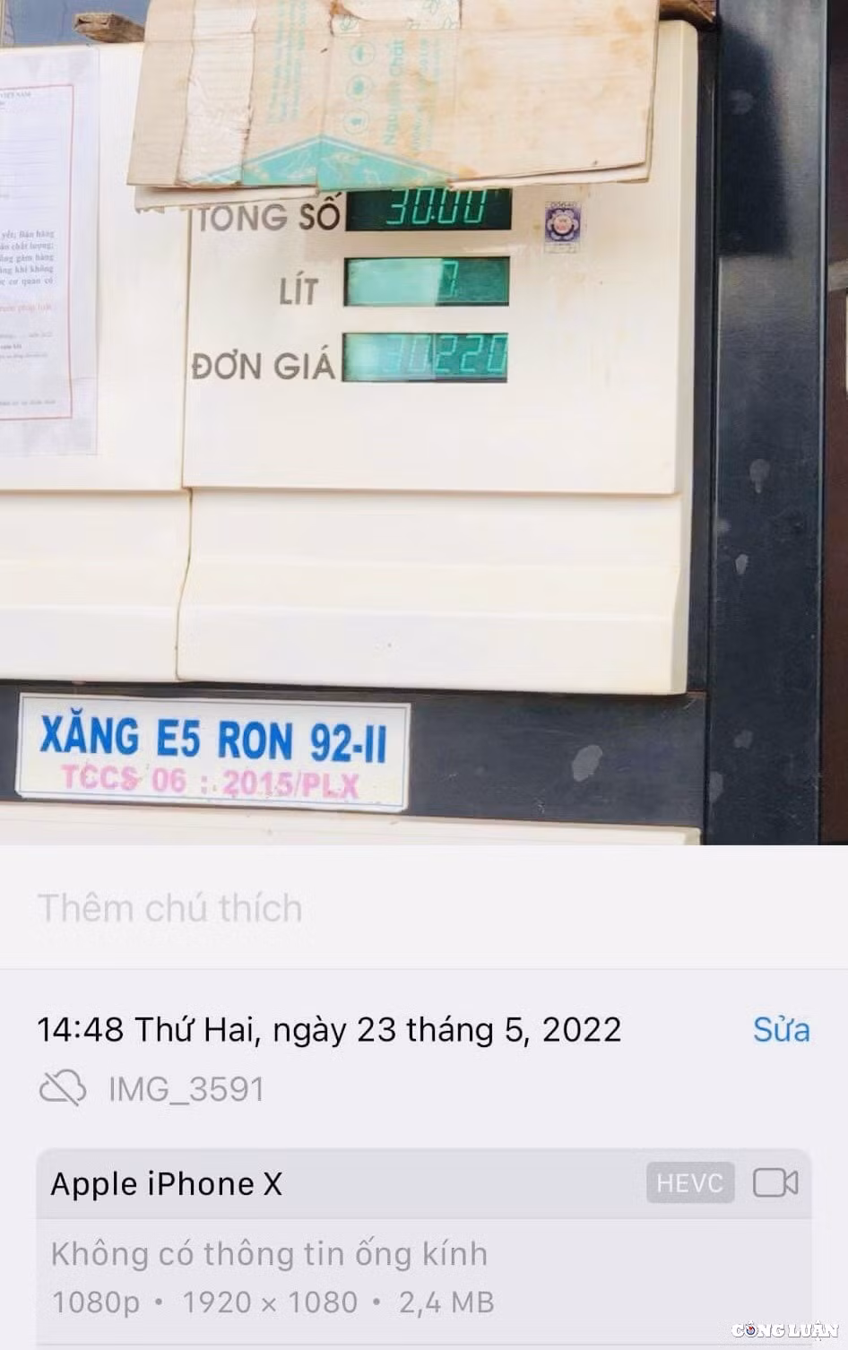 chu cua hang xang dau tang gia xang truoc gio quy dinh vi gia dinh co viec hinh 1