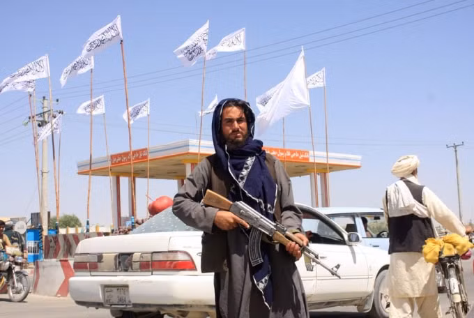 Các chiến binh Taliban đã kiểm soát thủ đô Kabul, Afghanistan - Ảnh: Reuters