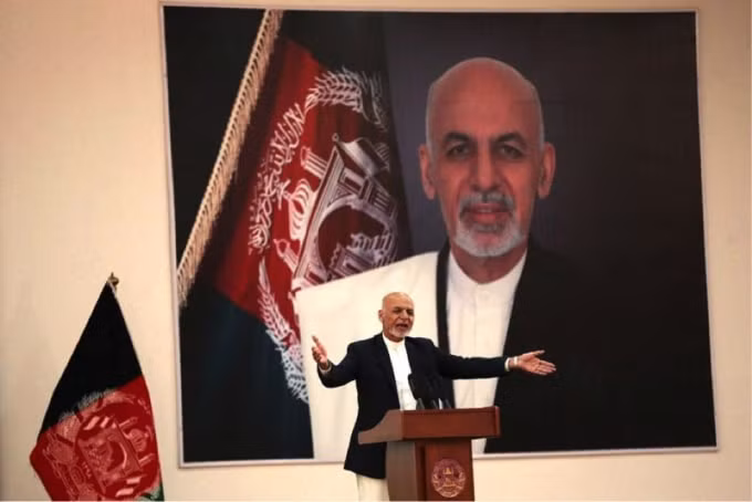 Nhiệm kỳ tổng thống đầu tiên của ông Ashraf Ghani bắt đầu vào năm 2015. Ảnh: BBC.
