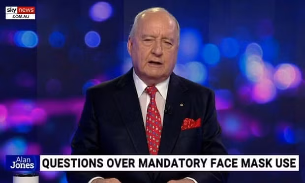 Ông Alan Jones. Ảnh: SKy News