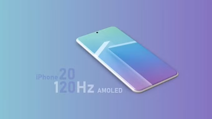Màn hình tần số quét 120Hz có thể được trang bị trên iPhone 2020