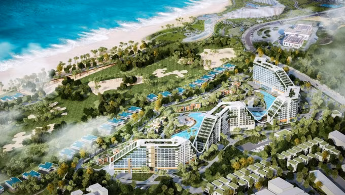 Khách sạn xanh The Coastal Hill – FLC Grand Hotel Quy Nhon.