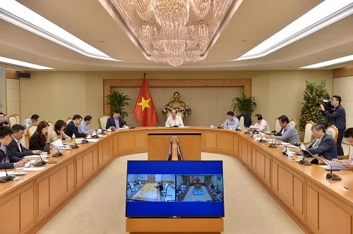 Quang cảnh cuộc họp.