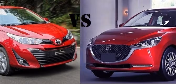 Toyota Vios và Mazda2 đâu là mẫu xe hạng B đáng xuống tiền?