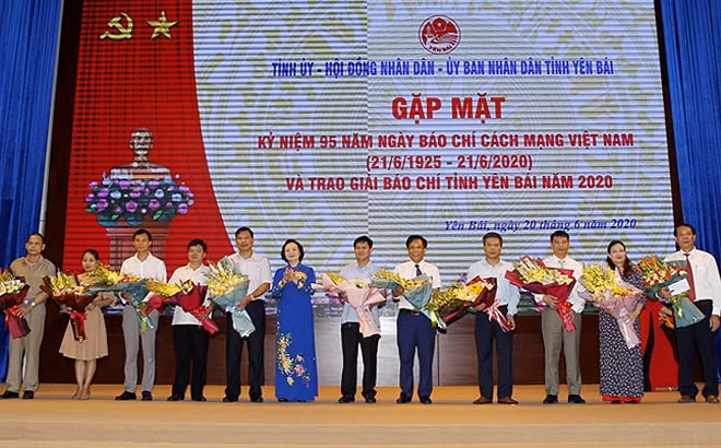 Yên Bái tổ chức Gặp mặt kỷ niệm 95 năm Ngày Báo chí cách mạng Việt Nam