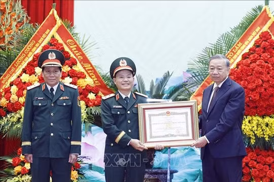Tổng Bí thư, Chủ tịch nước Tô Lâm dự Lễ đón nhận Danh hiệu Anh hùng LLVT nhân dân của Quân khu 3