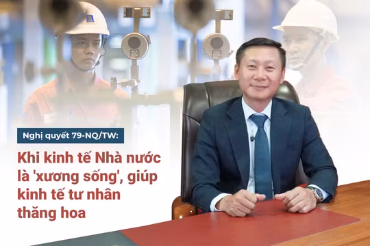 Nghị quyết 79-NQ/TW: Khi kinh tế Nhà nước là 'xương sống', giúp kinh tế tư nhân thăng hoa