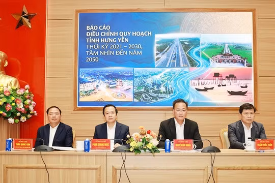 Hưng Yên thông qua điều chỉnh Quy hoạch tỉnh giai đoạn 2021 - 2030, tầm nhìn 2050