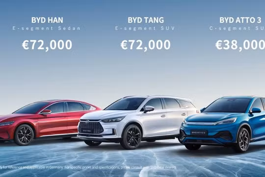Doanh số xe điện lần đầu vượt xe xăng tại thị trường EU