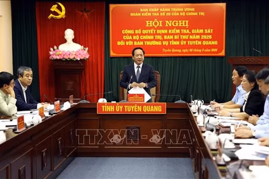 Tuyên Quang cần tăng cường sự lãnh đạo của Đảng, đẩy mạnh tuyên truyền về bầu cử