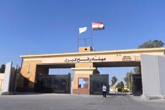 Israel thông báo mở lại cửa khẩu Rafah nối Gaza và Ai Cập từ 1/2