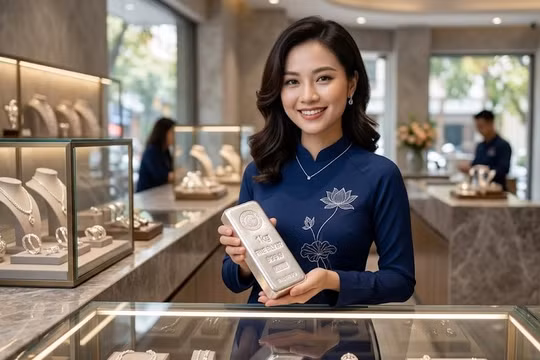 Giá bạc hôm nay 9/4/2026: Thế giới vượt 73 USD, trong nước tăng mạnh