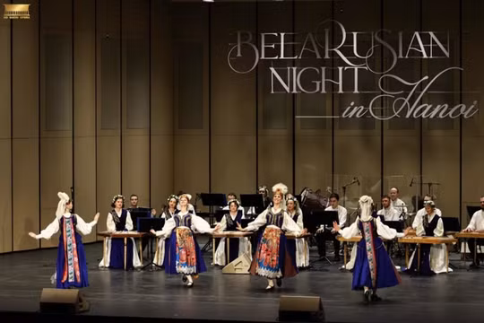 Gần 100 nghệ sĩ Belarus sẽ có hai đêm diễn tại Nhà hát Hồ Gươm