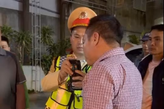 Nghệ An: Vi phạm nồng độ cồn bị phạt 35 triệu đồng