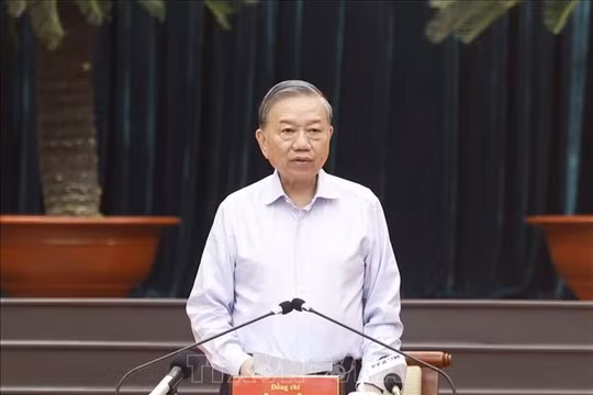 Tổng Bí thư, Chủ tịch nước Tô Lâm: TP Hồ Chí Minh phải đi đầu, biến các nghị quyết chiến lược thành thực tiễn sống động