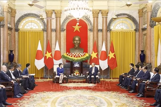 Tổng Bí thư, Chủ tịch nước Tô Lâm tiếp Thủ tướng Nhật Bản