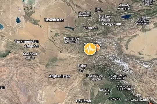 Động đất mạnh 5,9 độ richter tại Afghanistan, 8 người thiệt mạng