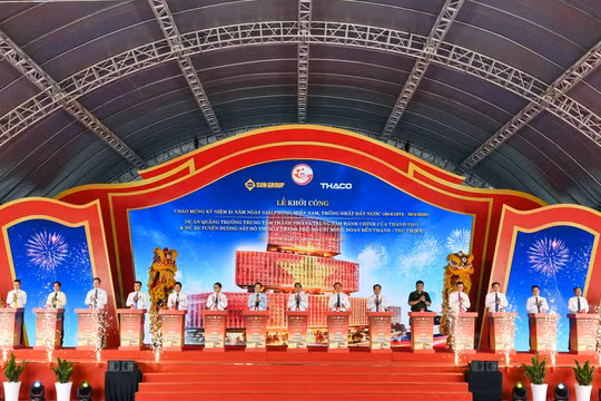 Khởi công loạt “siêu dự án” tại Thủ Thiêm: Cam kết hành động, đặt nền móng cho giai đoạn tăng trưởng mới