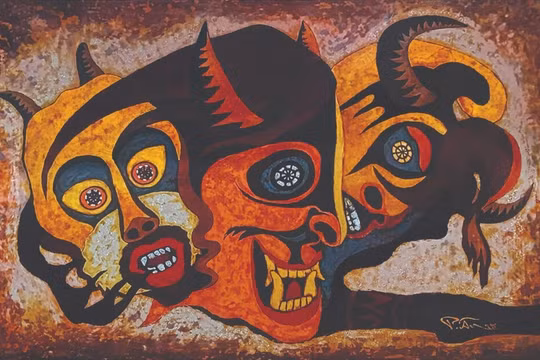 Triển lãm ‘Thiêng - Cơtu’: Văn hóa Cơtu ‘hiện hình’ qua ngôn ngữ sơn mài đương đại