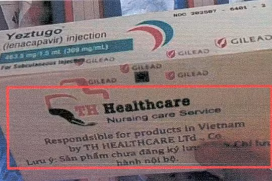 Cảnh báo khẩn: Xuất hiện thuốc tiêm HIV nghi giả mạo, chưa được cấp phép tại Việt Nam