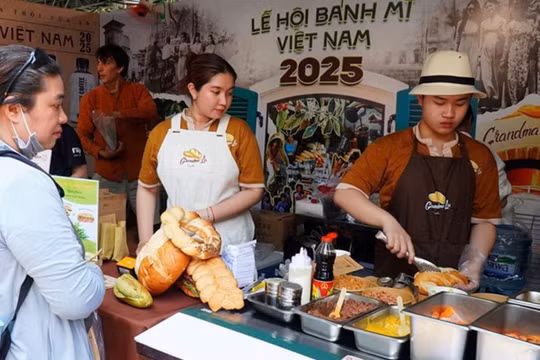 150 gian hàng góp mặt tại Lễ hội Bánh mì Việt Nam lần thứ 4