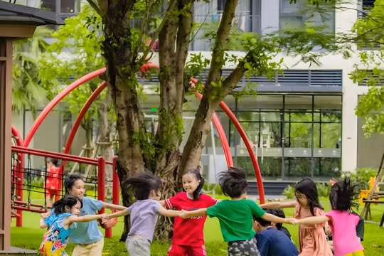 Mong con có môi trường nuôi dưỡng nhiều gia đình trẻ chọn “ly tâm” về Vinhomes Grand Park