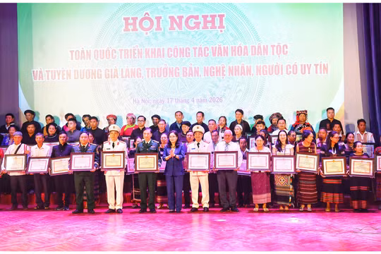 Hội nghị toàn quốc về văn hóa dân tộc chính thức diễn ra