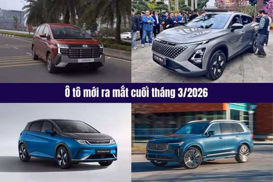 Loạt mẫu xe ô tô mới 2026 sắp ra mắt thị trường Việt Nam
