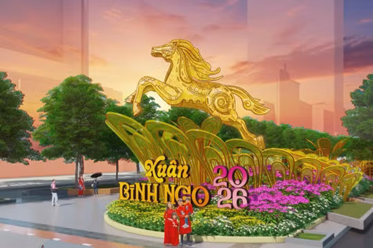 Đường hoa Nguyễn Huệ Tết Bính Ngọ 2026: Xuân hội tụ – Vững bước vươn mình