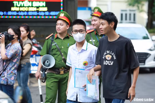 Bảo đảm trật tự, an toàn giao thông phục vụ Kỳ thi tốt nghiệp THPT