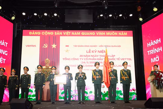 Viettel đánh dấu 20 năm kinh doanh toàn cầu thành công rực rỡ