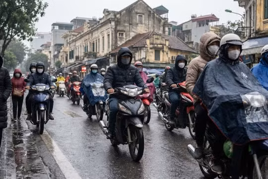 Thời tiết Hà Nội hôm nay 31/1: Dự báo đêm nay rét đậm 13 độ