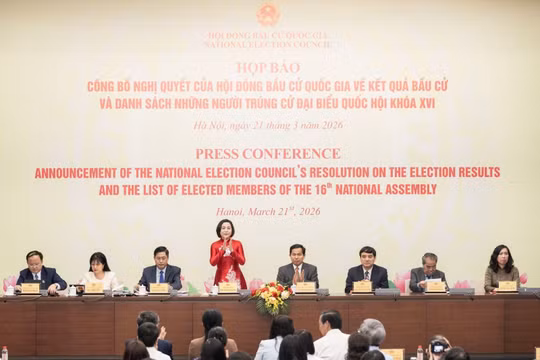 Kết quả bầu cử đại biểu Quốc hội khóa XVI và HĐND các cấp phản ánh niềm tin và sự đồng thuận của cử tri