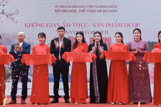 Quảng Ngãi: Rộn ràng khai hội Không gian Ẩm thực – OCOP, khởi động Tuần Văn hóa Du lịch 2026