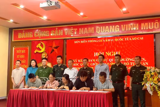 Lào Cai: Phát huy sức dân, bảo vệ vững chắc đường biên, cột mốc