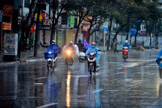 Dự báo thời tiết ngày 23/4: Hà Nội chuyển mát kèm mưa rào