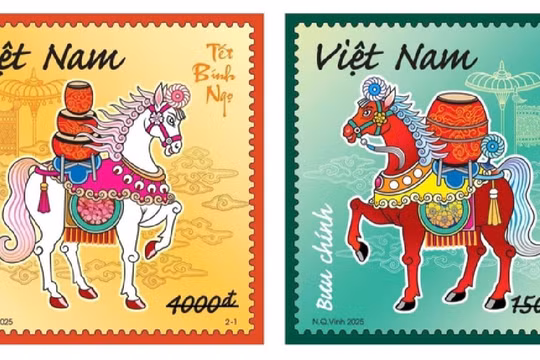 Phát hành bộ tem 'Tết Bính Ngọ 2026' với thông điệp 'Mã đáo thành công'