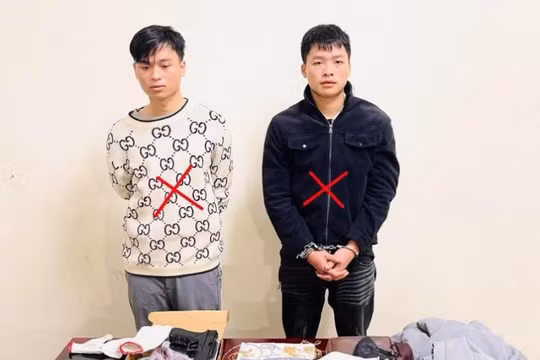 Bắt giữ 2 nghi phạm đập phá tủ cướp tiệm vàng ở Ninh Bình sau 40 giờ gây án