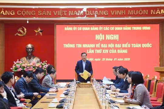 Triển khai thực hiện Nghị quyết Đại hội XIV của Đảng là nhiệm vụ trọng tâm