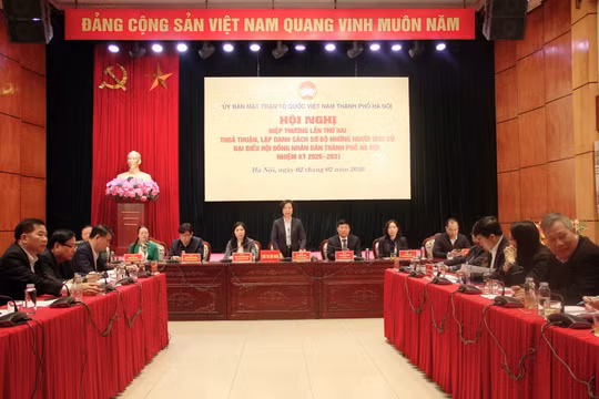 Hà Nội thống nhất danh sách sơ bộ 53 người ứng cử đại biểu Quốc hội khóa XVI