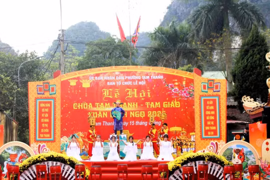 Khai mạc Lễ hội chùa Tam Thanh – Tam Giáo năm 2026