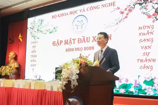 Bộ trưởng Nguyễn Mạnh Hùng: Ngành khoa học và công nghệ phải đi trước, đi cùng và dẫn dắt