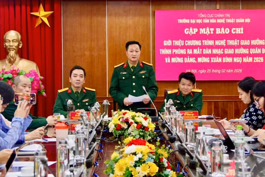 Dàn nhạc Giao hưởng Quân đội tổ chức chương trình mừng Đảng, mừng Xuân